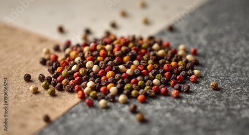 Close up photo of colorful ...