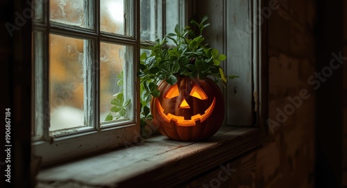 Halloween holiday decoratio...