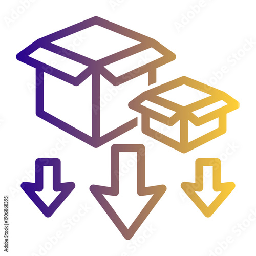Procurement and transportation of foreign-made goods for domestic use or sale (Outline Gradient Style)