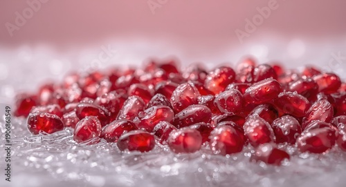 Chilled pomegranate seeds f...