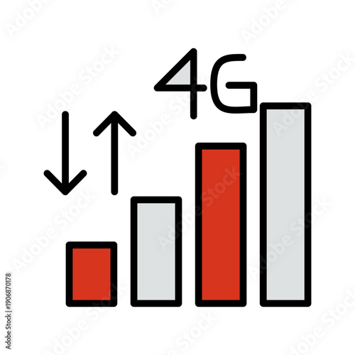 4G Icon Design