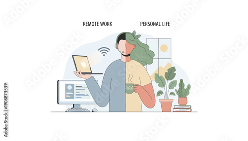 Balancing Remote Work and Personal Life The Modern Professional's Dilemma