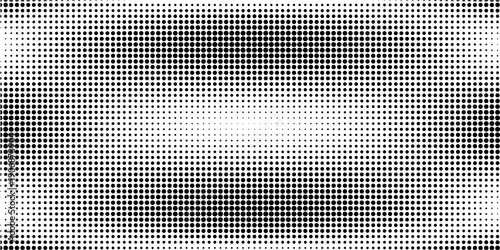Dot pattern seamless background. Polka dot pattern template Monochrome dotted texture. vector