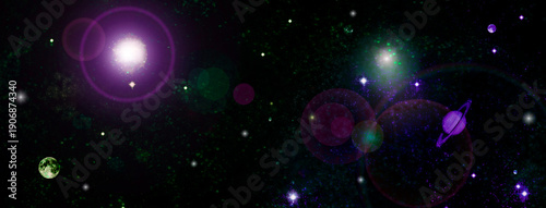 galaxy in a free space.