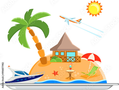 Vacation and Trip concept