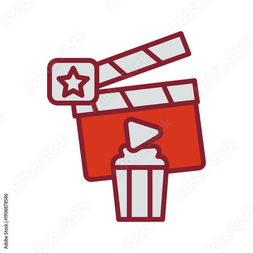 Holiday Movies Icon Design