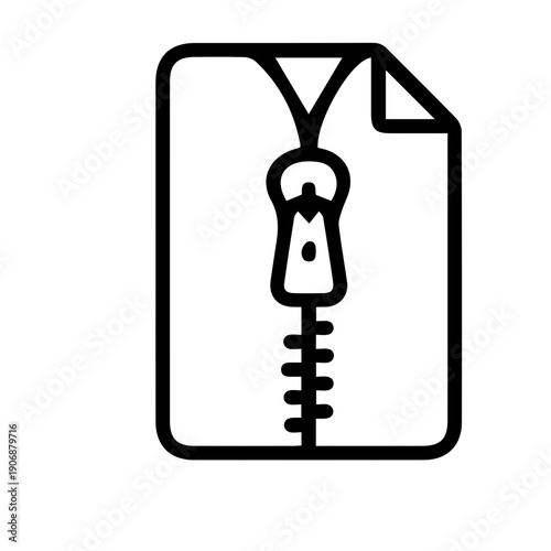 Zip File Icon