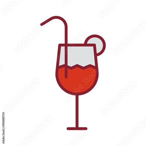 Festive Drinks Icon Design