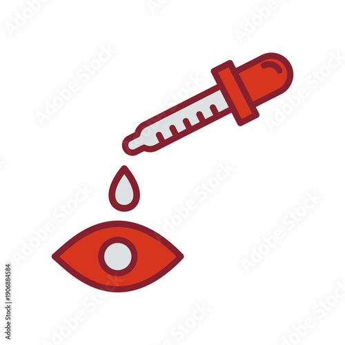 Eye Drop Icon Design
