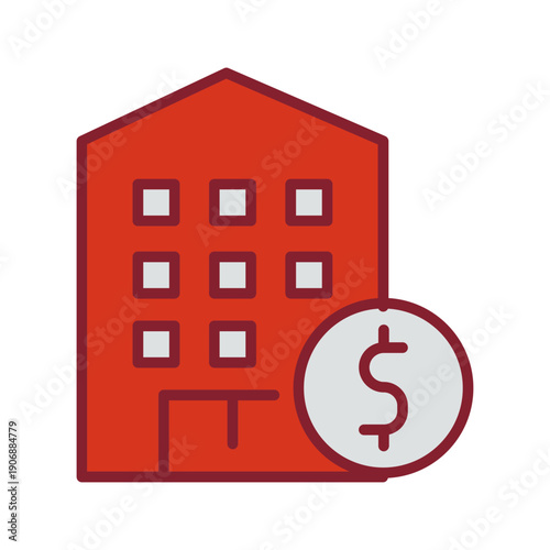 Hotel Discounts Icon Design
