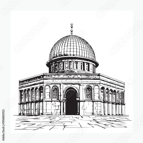 vector illustration of a building