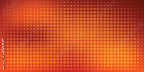 Vibrant Orange Gradient Background With Dots Pattern For Design Projects Warm Abstract Texture