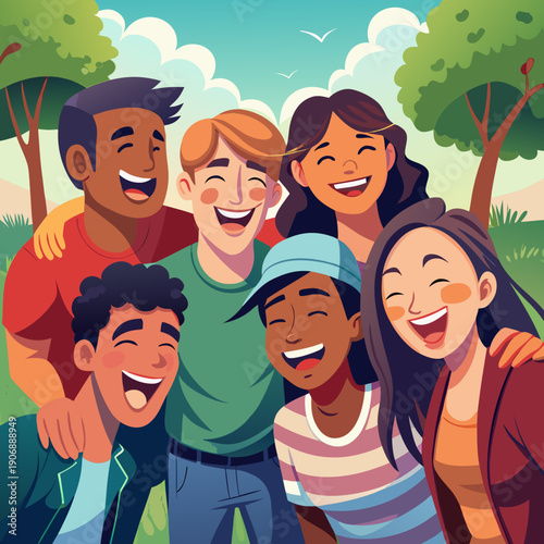 Multicultural Friends