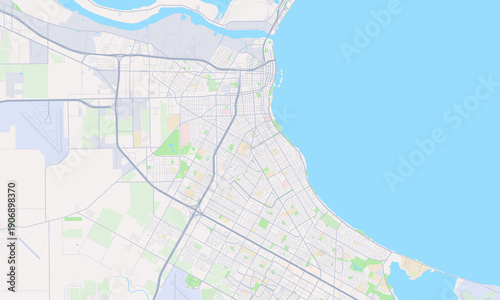 Foto Corpus Christi Texas map