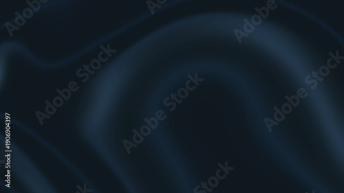 Wallpaper Mural A dark background with blue wavy lines Torontodigital.ca