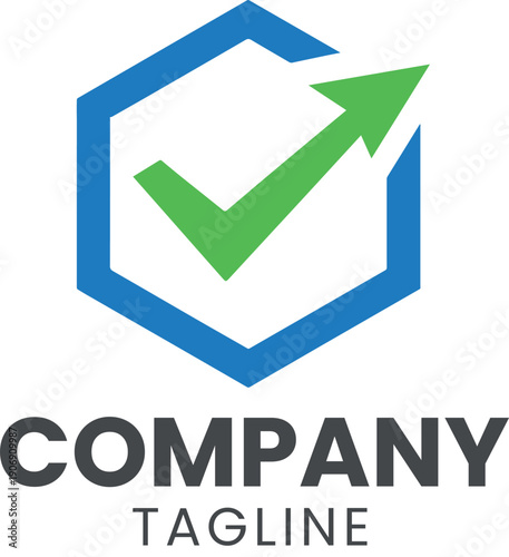 Abstract Minimalist Geometric Logo Design in Black and White with Clean Lines and Balanced Negative Space