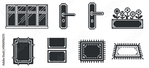 An electric bike silhouette in black and white vector style with grass, ideal for eco-friendly transportation themes