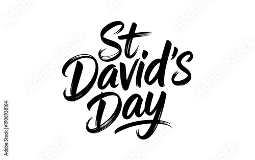 St david's day celebration logo