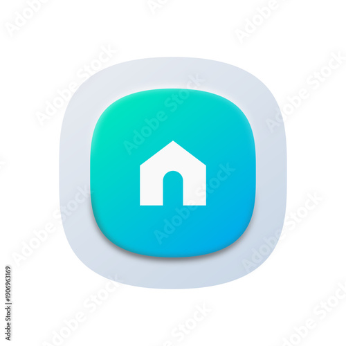 Essential UI Icon – Home Button for Prototyping Tools
