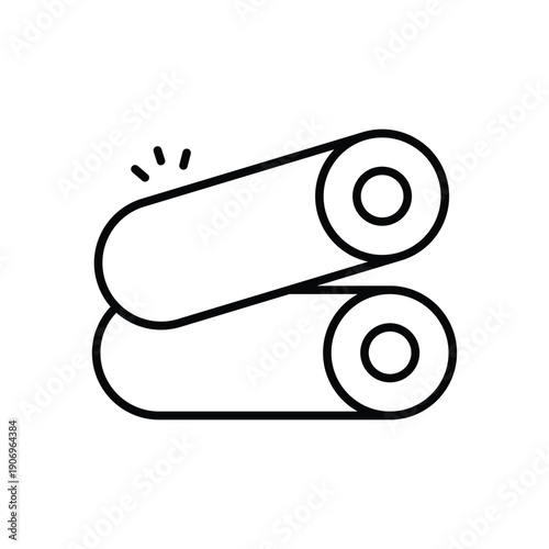 Firewood vector icon
