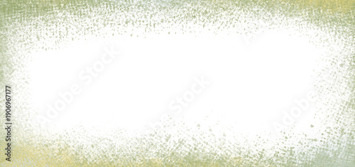 Green grunge textured border with copy space for design