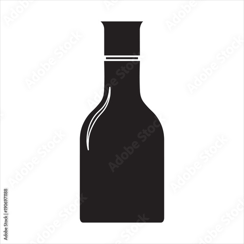 The bottle symbol icon can be used for MOCAF oil products, skincare, or other liquid products.