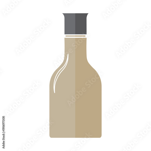 The bottle symbol icon can be used for MOCAF oil products, skincare, or other liquid products.