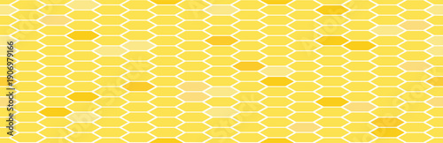 honeycomb hexagonal seamless pattern yellow orange beehive