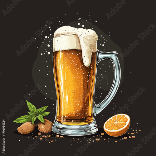 Beer Design , Eps Format Very Cool