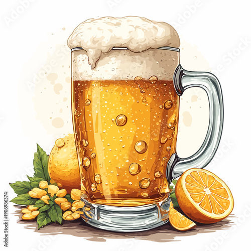 Beer Design , Eps Format Very Cool