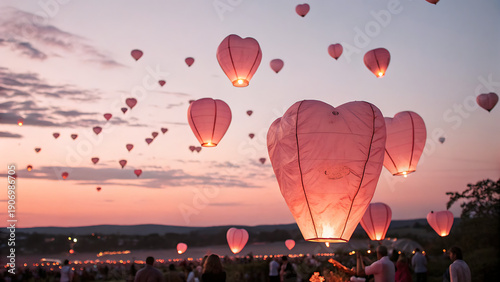 hot air balloons
