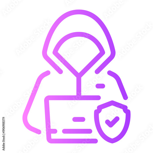 shield gradient icon