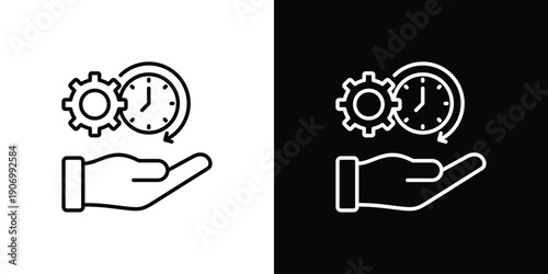 Loyalty Icon Sheet Multiple Style Collection Isolated Vector