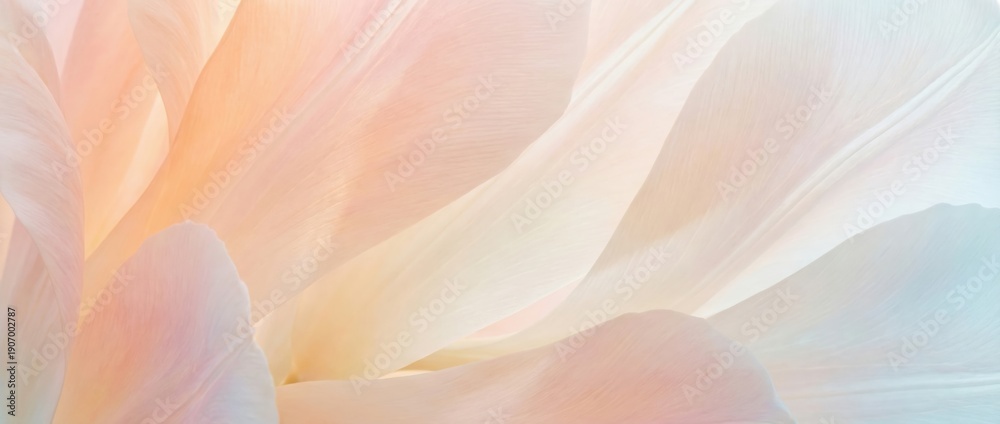 Obraz premium Delicate petal unfolding nature garden close-up photography serene environment soft focus beauty in nature