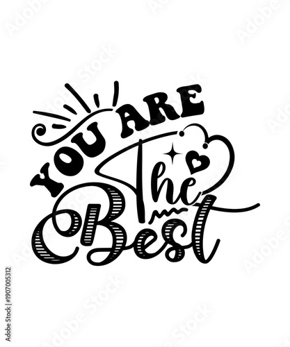 you are the best svg
