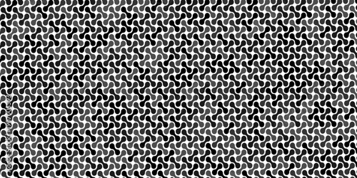 Metaball stippled organic pattern. Abstract geometric shape texture metaballs Seamless Pattern geometric wallpaper vector design.