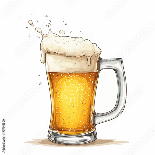 very cool beer drink design