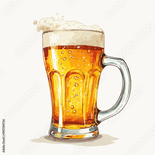 very cool beer drink design