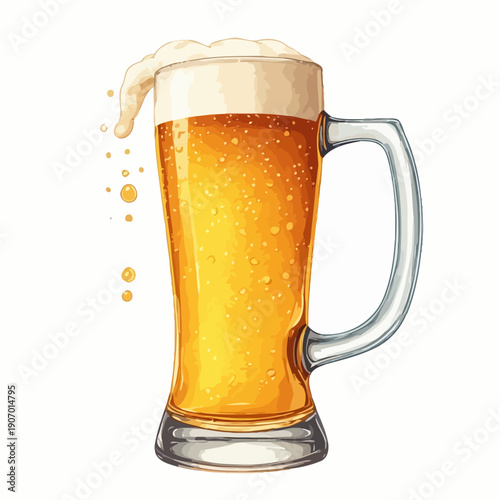 very cool beer drink design