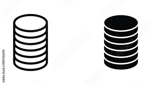 Open tin can icon representing food container rank levels, packaging design status, canned goods and kitchen storage indicators
