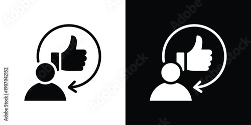 Feedback Icon Sheet Black And White