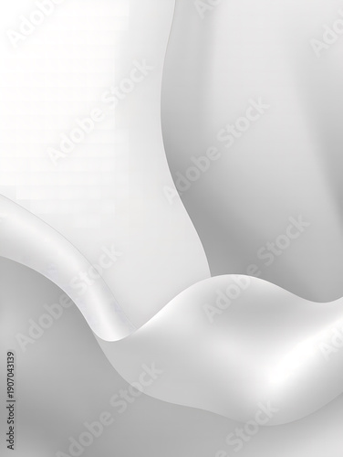 Luxury Minimal UI Background in Pearl White and Soft Cloud Gray