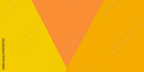 Abstract orange and yellow papers stacking together in abstract form. Abstract color paper background.
