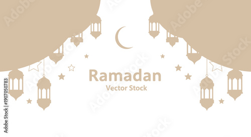 Ramadan Kareem vector illustration design.