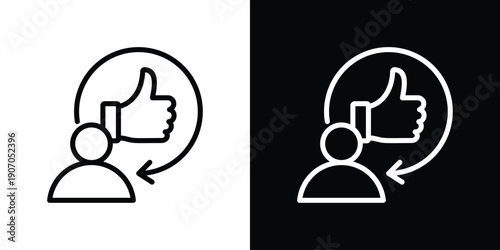 Feedback Icon Sheet Black And White