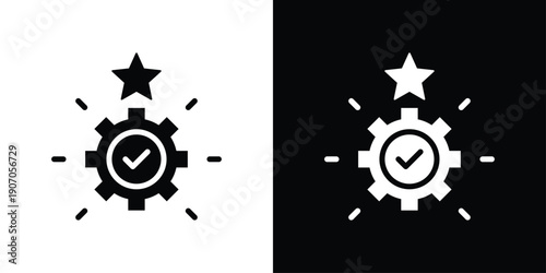 Competency Icon Sheet Black And White