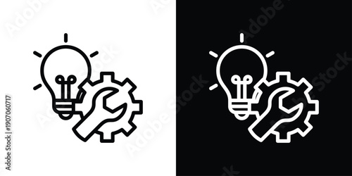 Skills Icon Sheet Black And White