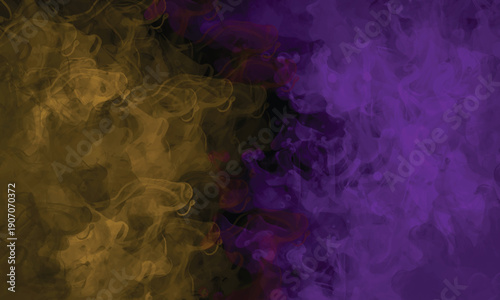Abstract cloudscape filled with dynamic vapor movement
