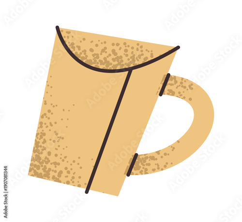 Ceramic cup pottery handmade product