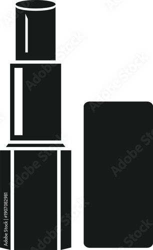 Lipstick Icon vector – Fashion and Cosmetic Makeup Beauty Vector 